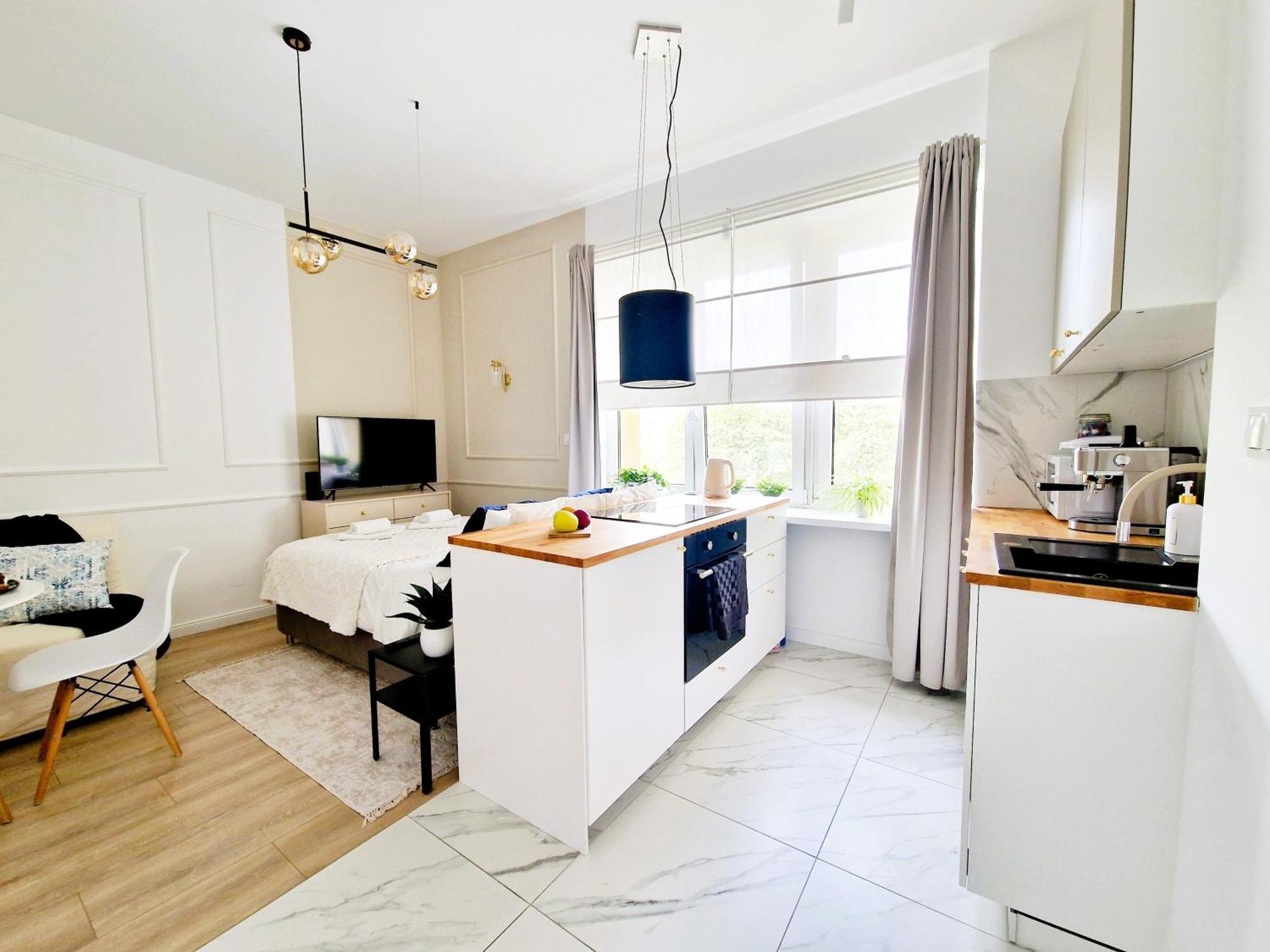 J&W Apartments Grojecka Glam Flat Варшава Екстериор снимка